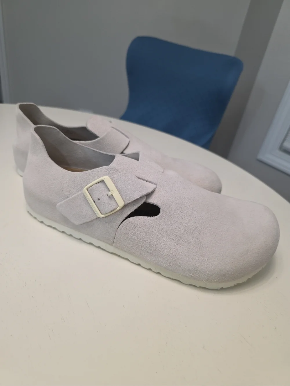 Birkenstock London BS Suede Mary Jane Slip on Men's Size US 12 EU 45